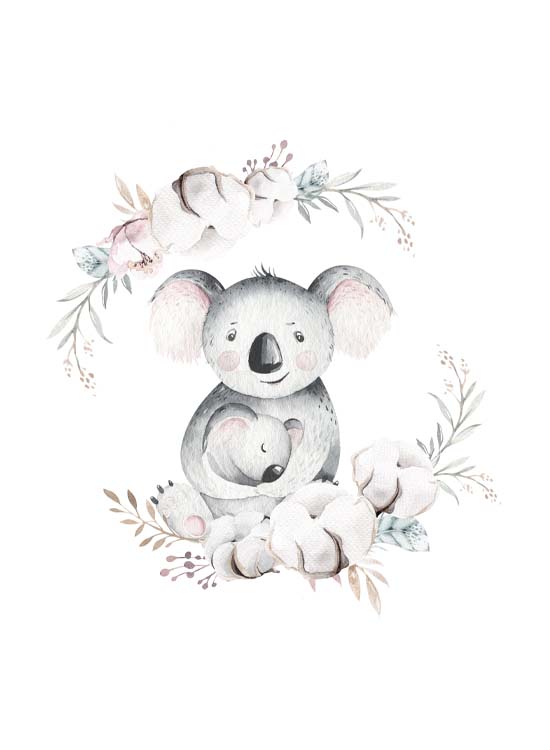 Cute Koala Poster