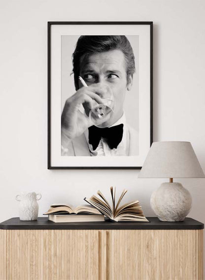 Roger Moore Poster